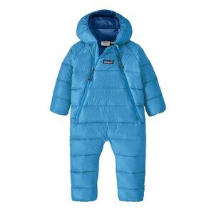Patagonia Hi-Loft Down Snowsuit Bunting |  Infant 6-12M | Teal Blue